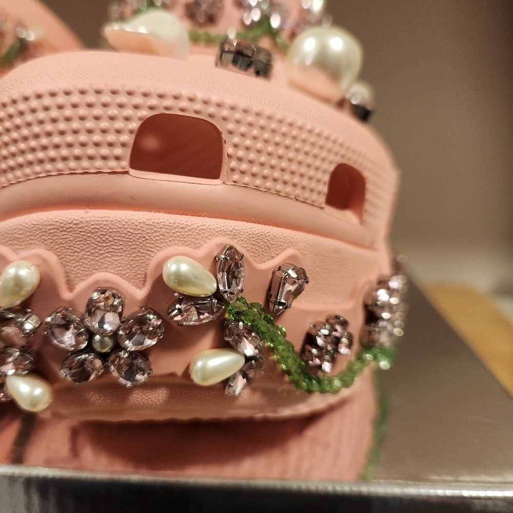 Simone Rochas × Crocs Siren Clog SS25 Powder Pink W9/M7 - Picture 9 of 11